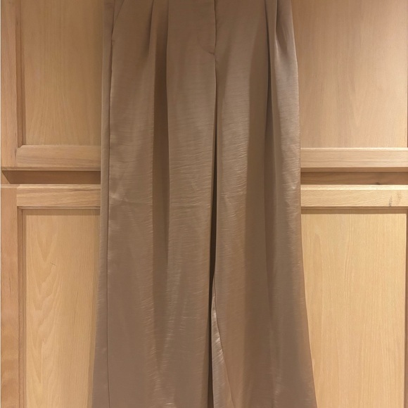 Simply Vera Vera Wang Tan Wide-Leg Pants - Picture 6 of 8